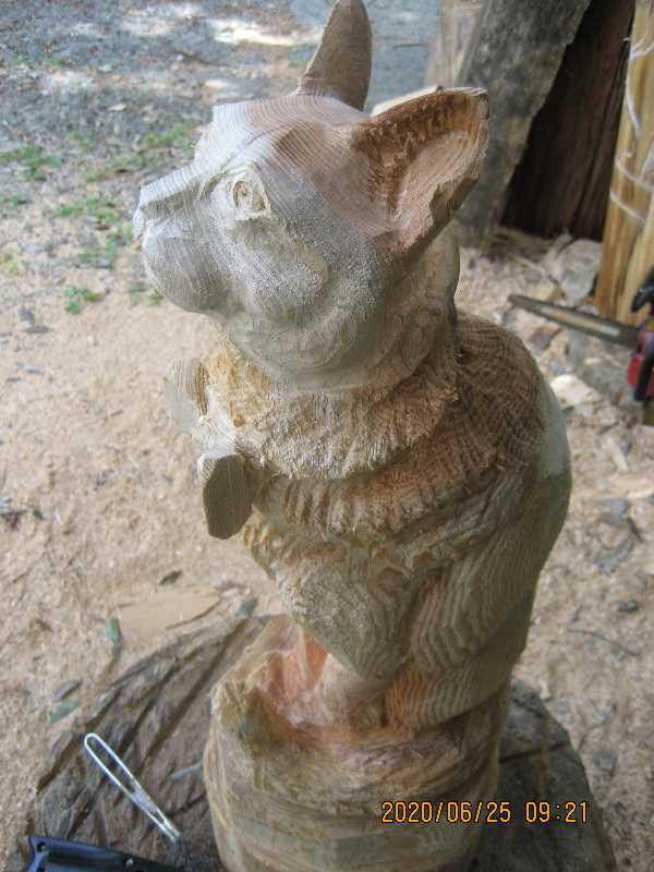 チェーンソーアート 稲妻龍剣 RYU037502